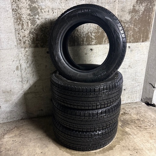 C-13 タイヤ 中古YOKOHAMA STUDLESS ice GUARD GO75 225/65R17