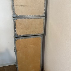 WOODEN CABINET + WOODEN BOX L×2(DALTON)の画像