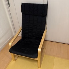 リラックスチェア　不二貿易　北欧風　パーソナルチェアの画像