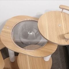 シニア、仔猫向けキャットタワーの画像