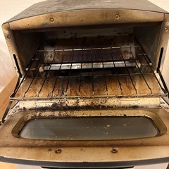 汚いですが動きます！オーブントースターの画像