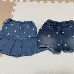 スカート  ショートパンツの画像