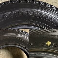 C-16 タイヤ 中古 DUNLOP STUDLESS WINTERMAXX SV01 145/80R12 80/78N LTの画像