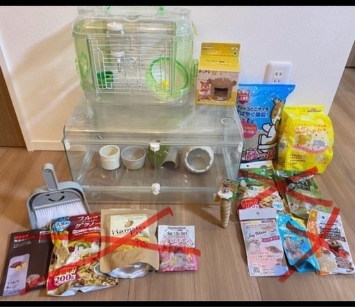 ハムスター飼育セット➕おまけ❓
