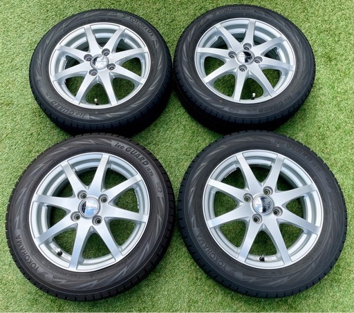 2021年製ヨコハマ スタッドレスタイヤ155/65R14 軽自動車