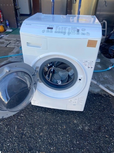 NO B612?福岡市内配送設置無料✨?アイリスオーヤマ ドラム式洗濯機 CDK832-W 2021年