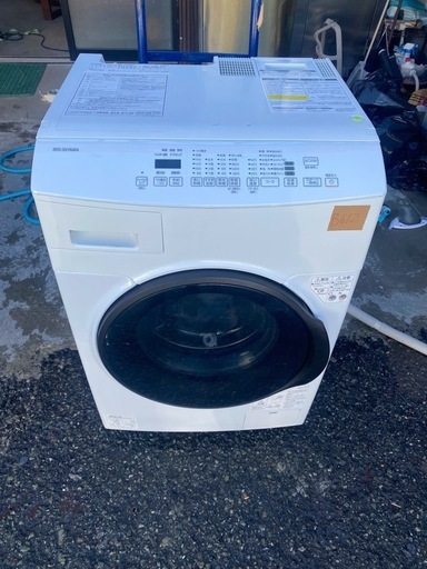NO B612?福岡市内配送設置無料✨?アイリスオーヤマ ドラム式洗濯機 CDK832-W 2021年