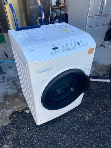 NO B612?福岡市内配送設置無料✨?アイリスオーヤマ ドラム式洗濯機 CDK832-W 2021年