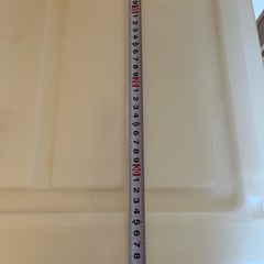 【11/15.16引取り限定】プラスチックケース2段の画像