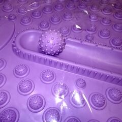 471　新品）足ツボマット 指圧ボード 足裏指圧マット  円形の画像