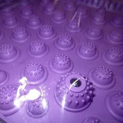 471　新品）足ツボマット 指圧ボード 足裏指圧マット  円形の画像