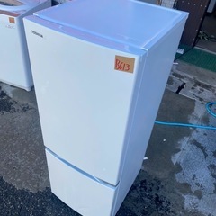 NO B613🌈福岡市内配送設置無料✨🌈GR-P15BS-W 冷蔵庫 BSシリーズ パールホワイト [153L /2ドア /右開きタイプ] の画像