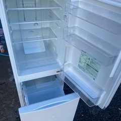 NO B613🌈福岡市内配送設置無料✨🌈GR-P15BS-W 冷蔵庫 BSシリーズ パールホワイト [153L /2ドア /右開きタイプ] の画像