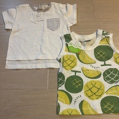 ブランド服あり　まとめ売り　男子80センチ夏服の画像