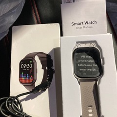 未使用に近いテスト使用のみ❣️ スマートウォッチ Zacharyer ブラック　多機能モデルの画像