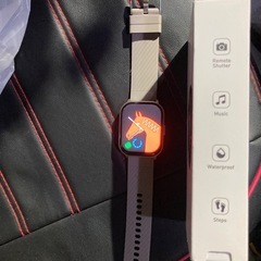 未使用に近いテスト使用のみ❣️ スマートウォッチ Zacharyer ブラック　多機能モデルの画像