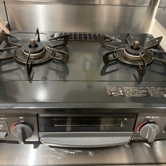 決まりました　無料　11/24-26頃引き取り　ガスコンロ　魚焼...