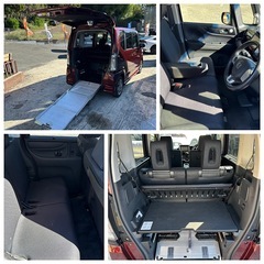 N-BOXプラスカスタム♪福祉車両⭐︎距離62000km♪車検R8.4.22☆の画像