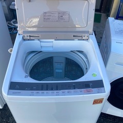 NO B 615🌈福岡市内配送設置無料✨🌈BW-V80C 全自動洗濯機 ビートウォッシュ シャンパン [洗濯8.0kg /乾燥機能無 /上開き]の画像