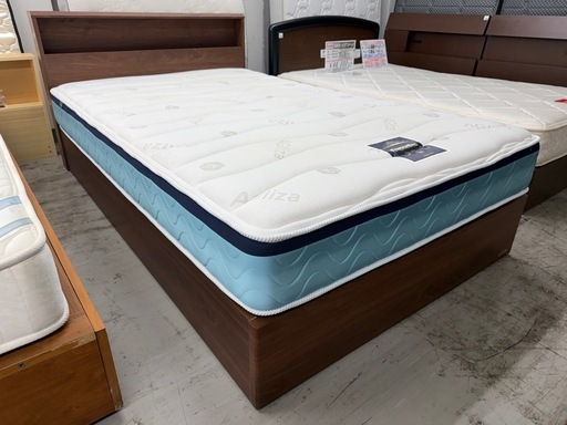 【愛品館 江戸川店 】 引き出し付き セミダブルベッド FranceBed（フランスベッド）