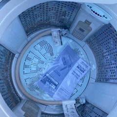 NO B616🌈福岡市内配送設置無料✨🌈全自動洗濯機 ビートウォッシュ ホワイト BW-V80G-W [洗濯8.0kg /簡易乾燥(送風機能) /上開き] 2021年の画像