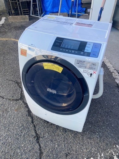 NO B618?福岡市内配送設置無料✨?BD-SG100BL-W ドラム式洗濯乾燥機 ビッグドラム ホワイト [洗濯10.0kg /乾