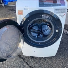 NO B618🌈福岡市内配送設置無料✨🌈BD-SG100BL-W ドラム式洗濯乾燥機 ビッグドラム ホワイト [洗濯10.0kg /乾燥6.0kg /ヒートリサイクル乾燥 /左開きの画像