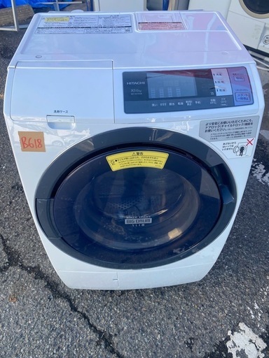 NO B618?福岡市内配送設置無料✨?BD-SG100BL-W ドラム式洗濯乾燥機 ビッグドラム ホワイト [洗濯10.0kg /乾