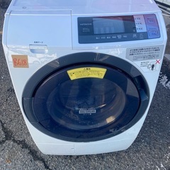 NO B618🌈福岡市内配送設置無料✨🌈BD-SG100BL-W ドラム式洗濯乾燥機 ビッグドラム ホワイト [洗濯10.0kg /乾燥6.0kg /ヒートリサイクル乾燥 /左開きの画像