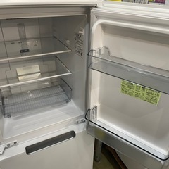 配達可【シャープ】冷蔵庫152L★2021年製 クリーニング済み/6ヶ月保証付き【管理番号12910】九の画像