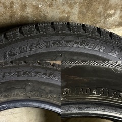 C-19 タイヤ 中古 BRIDGESTONE STUDLESS ICEPARTNER2 175/65R15の画像