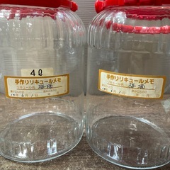 果実酒ビン 保存ビン 4ℓ 梅 梅酒ビン　の画像