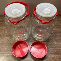 果実酒ビン 保存ビン 4ℓ 梅 梅酒ビン　の画像