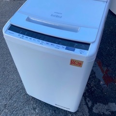 NO B620🌈福岡市内配送設置無料✨🌈HITACHI 縦型洗濯機BW-V90EE7 2020 9kgの画像
