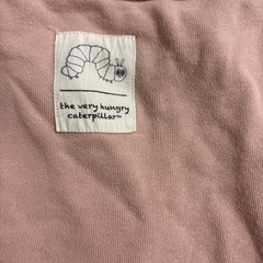 取引中，
70サイズあおむしロンパースの画像