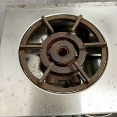 tanico 2口ガスコンロ W750×D580×H450 スープコンロ ガスコンロ 厨房 厨房機器 店舗 店舗用品 ガス台 LPガス用 動作確認済 Y2358YGの画像