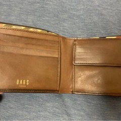 DAKS ダックス　二つ折り財布　メンズの画像