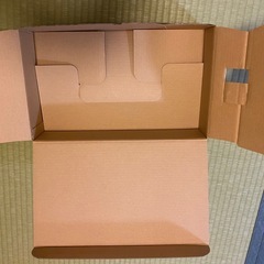 【空き箱＆キャラメル】明治チョコレートのダンボール　株主優待の画像