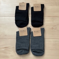 新品未使用　メンズ　ソックス　靴下　くるぶし　4足セットの画像