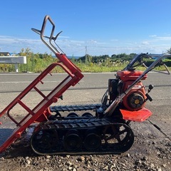 筑水キャニコム 運搬車 ダンプ BFP301 クローラー　積載200kg 2.7馬力 ピンクレディー　運搬機　宮崎 の画像