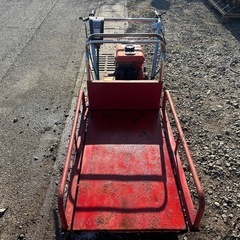 筑水キャニコム 運搬車 ダンプ BFP301 クローラー　積載200kg 2.7馬力 ピンクレディー　運搬機　宮崎 の画像