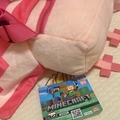 マインクラフト　ウーパールーパーバッグの画像