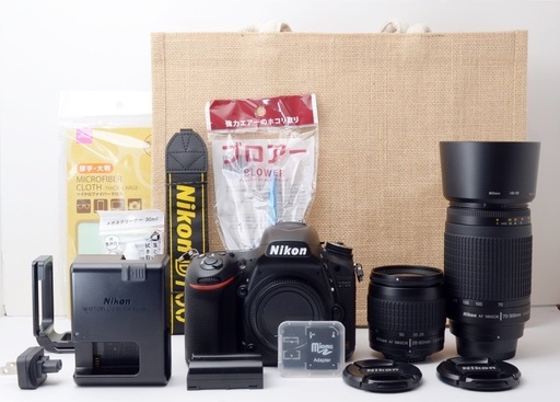 S数少！Nikon D750★Wズームレンズ★使いやすいフルサイズ機  1ヶ月動作補償あり！ 安心のゆうパック代引き発送！ 送料、代引