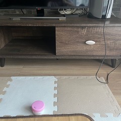 譲ります⭐︎幅90 テレビボード　テレビ台ブラウンの画像