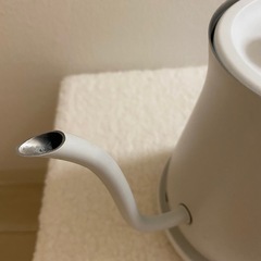 アイリスオーヤマ ドリップケトル 0.6L IKE-C600-W ホワイトの画像