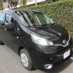 込プライス３３万円 ＮＶ２００バネットバン ＧＸ ４ＡＴ (VM20) 修復無し ドラレコ ＥＴＣ 人気のブラック 検８年６月 機関良好の画像