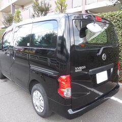 込プライス３３万円 ＮＶ２００バネットバン ＧＸ ４ＡＴ (VM20) 修復無し ドラレコ ＥＴＣ 人気のブラック 検８年６月 機関良好の画像