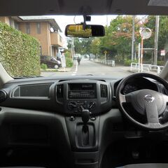 込プライス３３万円 ＮＶ２００バネットバン ＧＸ ４ＡＴ (VM20) 修復無し ドラレコ ＥＴＣ 人気のブラック 検８年６月 機関良好の画像