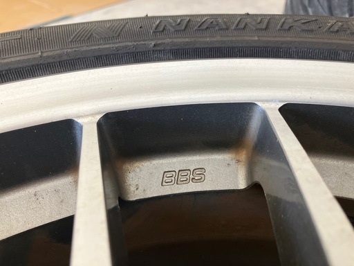 BBS ホイール タイヤ RD155 17インチ PCD 114.3　オフセット7J +53