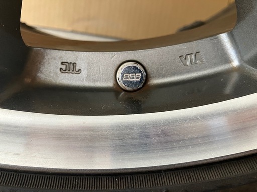 BBS ホイール タイヤ RD155 17インチ PCD 114.3　オフセット7J +53